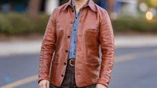 Why I Think Freewheelers is the Best Leather Jacket Brand Freewheelers Brakeman Review [upl. by Alleb]