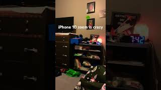 iPhone 10 zoom is crazy [upl. by Kitty]