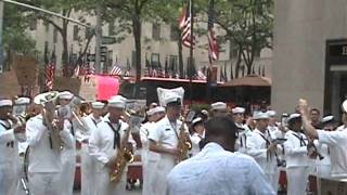 US Navy Band  quotTodayquot show [upl. by Ianaj919]