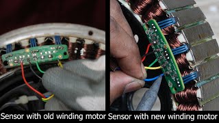 Ampere magnus Ex Bldc Motor hall sensor problem solution in hindi [upl. by Vala]