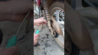 Tips for adjusting motorcycle shock absorption [upl. by Atekan]