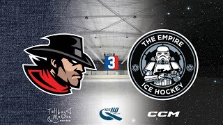 Regulators v Empire  Div 3  12th November  IceHQ Rec League ice hockey [upl. by Ruffi]