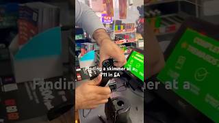 Skimmer at 711 in LA Did the Manager Do it scammer creditcard [upl. by Delphina211]