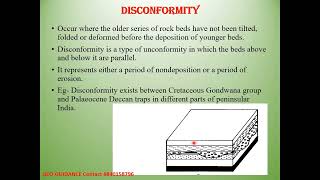 Unconformity  Structural Geology Lecture Series [upl. by Flynn]