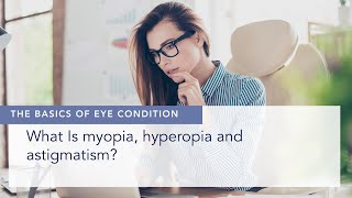 What Is myopia hyperopia and astigmatism [upl. by Dez]