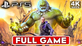 MARVELS AVENGERS Hawkeye DLC Gameplay Walkthrough Part 1 FULL GAME 4K 60FPS PS5  No Commentary [upl. by Fisoi224]