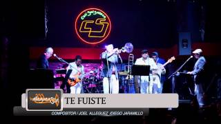 Te fuiste Alleguez Son Live Cali Salsoteca 28 de marzo 2014 [upl. by Boggers]