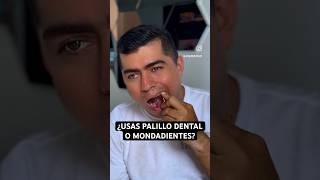 PALILLOS DENTALES o MONDADIENTES vs SEDA o HILO DENTAL y CEPILLOS INTERDENTALES ¿Cuál es mejor [upl. by Airotahs]