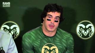 Colorado State Football vs Nevada  NOVA Home Loans Arizona Bowl  Postgame Press Conference [upl. by Yelrahs]