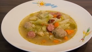 Kohlsuppe selbst gemacht  einfach schnell und lecker  Schritt für Schritt Rezept  recipe [upl. by Bernice]