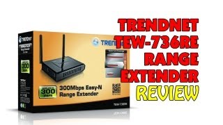 TrendNet TEW736RE 300Mbps EasyN Range Extender [upl. by Firman]