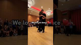 Blues in Budapest ♥️ dance wcs westcoastswingdancing dancers dancevideo dancer semifinal [upl. by Boor]