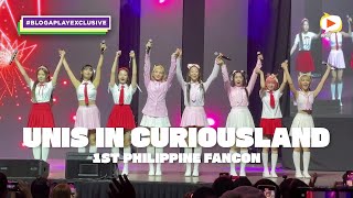 BP Exclusive UNIS in CURIOUSLAND 1st Philippine Fancon [upl. by Jasen59]