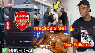 BREAKING✅ Nico Williams quotdealquotAgreed✍️ arsenal bid accepted🤝Medicals set🔥 arsenal transfer news now [upl. by Yellehs]