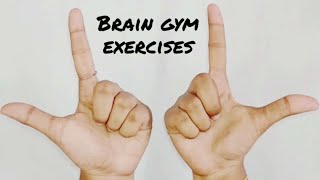 Brain gym  simple brain boosting exercises  brain exercises easy  7 ultimate brain gym exercises [upl. by Marka]