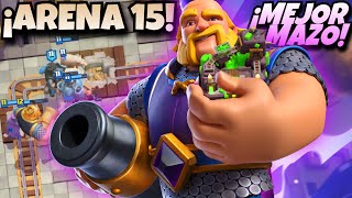 👑 ¡El MEJOR MAZO para ARENA 15 🏆 MAZO para SUBIR COPAS 🔥 MAZO de GIGANTE NOBLE EVOLUCIONADO 🔮 [upl. by Imis]