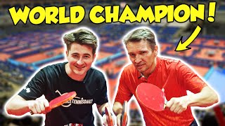 I Played Vs World Champion Werner Schlager  Speed Glue Edition [upl. by Saeger]