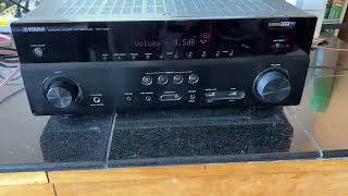 Yamaha TSR 7810 7 2 Ch 4K Ultra HD Atmos AV Receiver with Remote amp HDMI Cord [upl. by Tristan436]