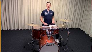 Drumles De double stroke leren drummen  Online Drumles 211 [upl. by Wurster]