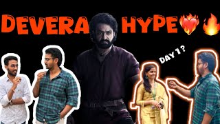 Devara hype check  Devara  NTR  Koratala Siva mrmuthyam [upl. by Cristiona]