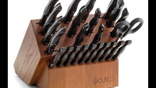 Costco Demo Cutco Cutlery [upl. by Aihcsrop]