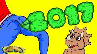 The Farting Song amp More Educational and Fun Best Cartoons of 2017  Dinosaur Songs from Howdytoons [upl. by Fernas]