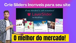 O melhor plugin para Criar Sliders no WordPress  Layer Slider Kreatura Slider [upl. by Janean157]