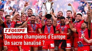 Coupe des champions  Le 6e titre européen du Stade Toulousain passetil inaperçu [upl. by Cybill825]