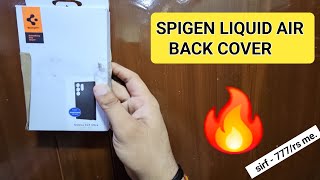 Spigen Liquid Air Case Unboxing Best Cover For S23 Ultra 🔥🔥 [upl. by Atikihs]