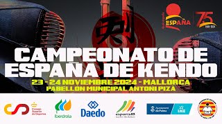 CAMPEONATO DE ESPAÑA DE KENDO 2024  SHIAJO A  23112024 [upl. by Ahsya]