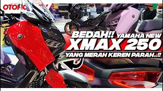 NEW YAMAHA XMAX 250 2023 BEDAH SEMUA WARNA MERAHNYA GANAS l Otomotif TV [upl. by Ashli]