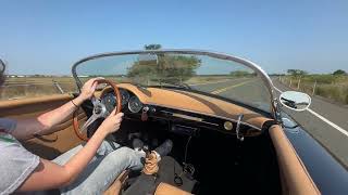 Porsche Speedster Replica Driving Video [upl. by Clareta]