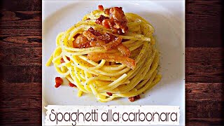 Real Spaghetti Carbonara  Spaghetti alla carbonara  Receta ORIGINAL  TE ENCANTARÁ 😋 [upl. by Kcirttap851]