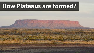 How Plateaus are formed  2 types of Plateau [upl. by Ikila]