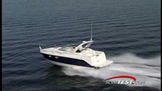 Rinker 270 Fiesta Vee Expres Cruiser Performance Test  By BoatTestcom [upl. by Nnylrefinnej]