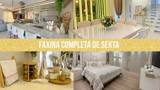 Faxina de sexta casa toda limpa e organizada [upl. by Durrell]