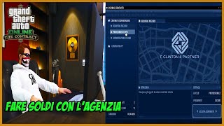 COME GUADAGNARE CON LAGENZIA DI GTA 5 ONLINE DEL DLC THE CONTRACT Anche se fa cagare GTA 5 ITA [upl. by Tayib707]