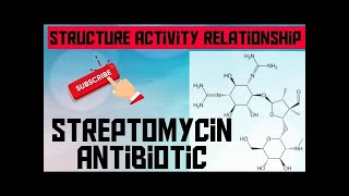 STreptomycin structures activity relationship medicinalchemistry antibiotic [upl. by Sverre]