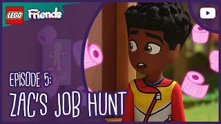 ZAC’S JOB HUNT 🌲🧻🛶🚴‍♀️  S2E5  FullEpisode  LEGO® Friends The Next Chapter [upl. by Poppy]