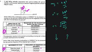 Multiple Choice Question 1 Grade 12 Physics November 2024 B C D D D C A A C… [upl. by Hsivat]