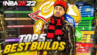 TOP 5 BEST CURRENT GEN BUILDS IN 2K22 AFTER NEW PATCH  STAX REVEALS THE BEST BUILDS IN NBA 2K22 [upl. by Terrye]