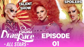 España All Stars EPISODE 01 Spoilers  Drag Race TOP BOTTOM amp ELIMINATION [upl. by Geordie]