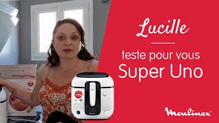 MOULINEX l Test et avis sur Super Uno  la friteuse facile à nettoyer pour cuisiner [upl. by Tirb]