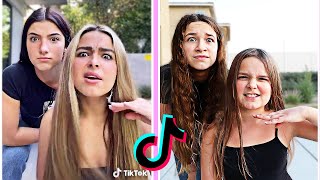 Recreating Charli Damelio and Addison Raes VIRAL TikToks SISTERS ARGUE  JKREW [upl. by Nomyaw]