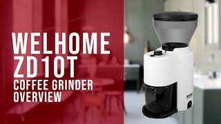 Welhome Coffee Grinder Overview [upl. by Ttocserp]