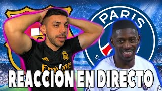 DjMaRiiO REACCIONA a la DERROTA 14 del BARCELONA VS PSG en CHAMPIONS [upl. by Murtha]