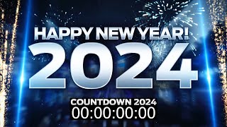 New Years Eve 2024  Year In Review 2023 Mega Mix ♫ COUNTDOWN VIDEO for DJs [upl. by Liartnod]