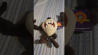 VINTAGE NANCO 2000 LOONEY TUNES WARNER BROS PURPLE TAZ TASMANIAN DEVIL PLUSH STUFFED ANIMAL y2k [upl. by Bathsheeb]