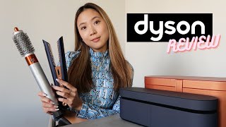 Dyson Airwrap amp Corrale Straightener Honest Review  Demo [upl. by Girand]