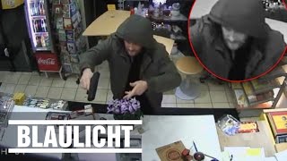 Dummer Räuber  KioskÜberfall in Köln [upl. by Ollayos]